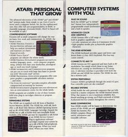 Atari brochure page 2