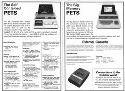 Commodore PET advert 1 pages 4 and 5